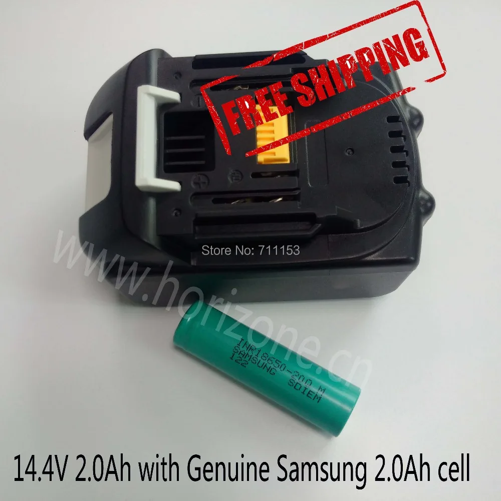 

14.4V 4.0Ah Replacement Battery for Makita BL1430 BL1415 194065-3 Power tool battery