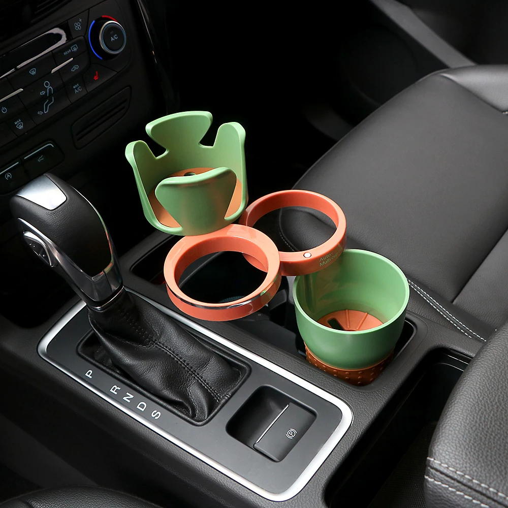 YOSOLO Auto Sunglasses Drink Cup Holder Phone Holder Interior Accessories For Coins Keys Phone Stand Car Organizer Car-styling