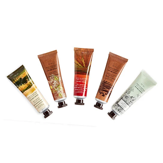 Unique Gift Basket Box Includes 5 Scented Hand Creams (1)