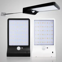 Светильник на солнечной батарее для наружного сада, светодиодный светильник на солнечной батарее, настенный светильник, PIR датчик движения, водонепроницаемый, IP65, декоративный