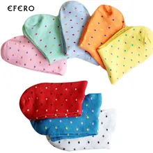 5 пар, милые женские носки в горошек с принтом, женские хлопковые носки, женские носки, теплые носки, длинные женские носки