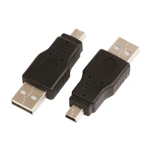 100 шт./лот Высокое качество Черный USB B 5pin USB Кабель-адаптер для MP3 MP4 чехол для телефона