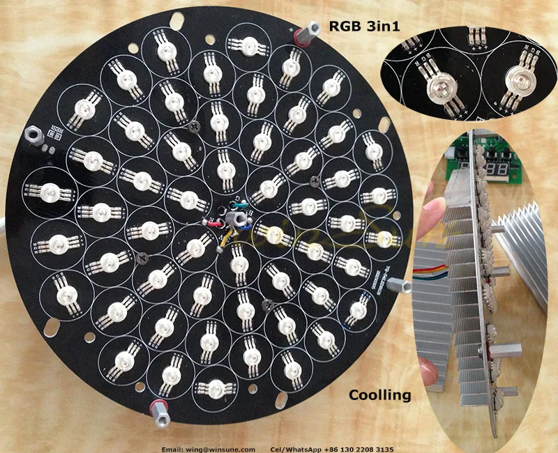 LED DIMMING LIGHTING PROFESSIONAL STAGE LIGHTING EFFECT PAR CAN LED 3WATT