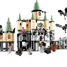 1033 шт. 16029 Модель Строительный набор волшебный замок хогварт 3D Конструкторы моделирование зданий игрушка