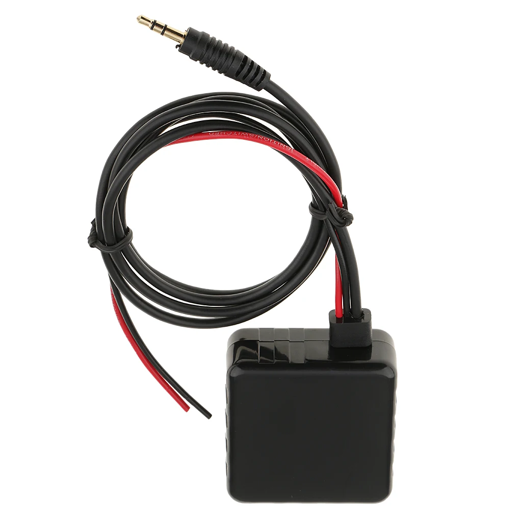 Car Stereo Truck Add-on 3.5mm Input Audio Bluetooth Receiver Adapter 12V