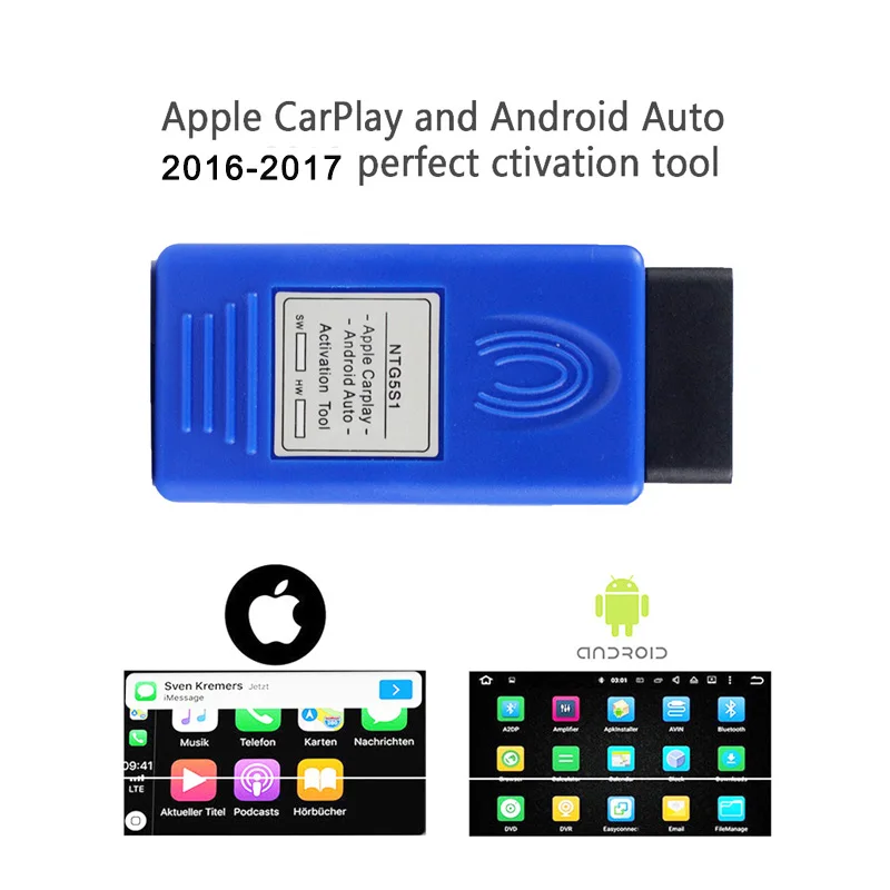 Diawp Car Activation Tool Safer for Apple CarPlay Android Auto Mercedes Benz NTG5 S1