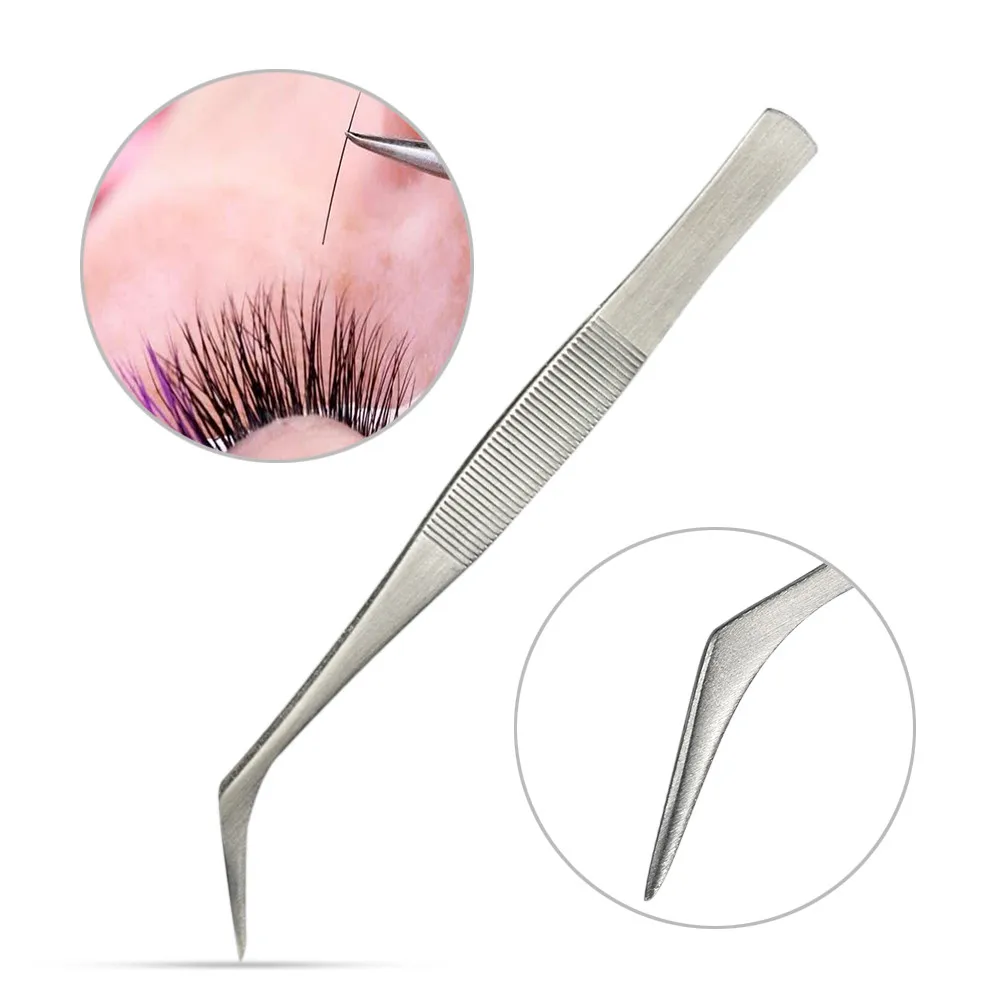 De acero inoxidable de Cejas cabello Pinzas Pincet Pinzas Cejas Pince un Epiler Sourcil Sobrancelhas herramientas inclinación De acero inoxidable de Cejas cabello Pinzas Pincet Pinzas Cejas Pince un Epiler Sourcil Sobrancelhas herramientas inclinación