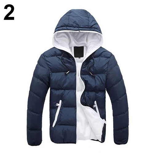

Men Fashion Autumn Winter Casual Hoodie Coat Outwear Overcoat
