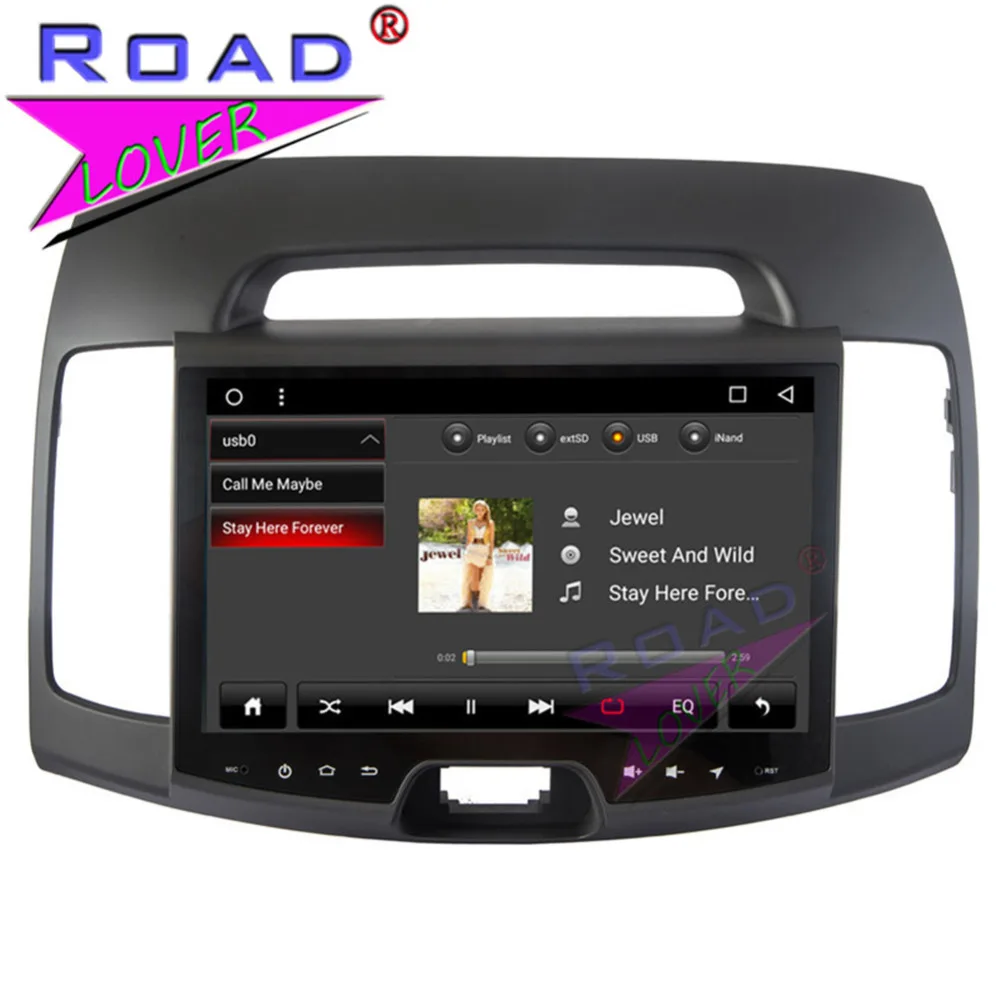 Perfect Roadlover Android 8.1 Car Multimedia Autoradio For Hyundai Elantra 2015 Stereo GPS Navigation Magnitol 2 Din Player Video NO DVD 3