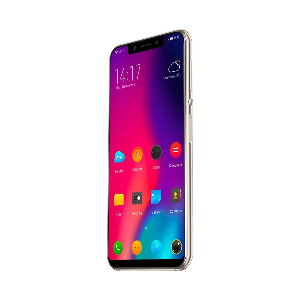 Elephone A4 MT6739 четырехъядерный мобильный телефон 19:9 HD+ экран 5,85 дюймов Android 8,1 смартфон 3 Гб ram 16 Гб rom 4G LTE мобильный телефон