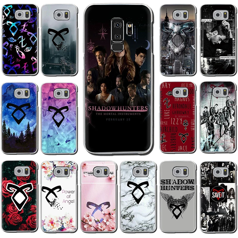 

Shadowhunters Hard phone cover for Samsung S7 Edge S8 S9 S10 Plus S10e Note 8 9 10 M10 M20 M30 M40