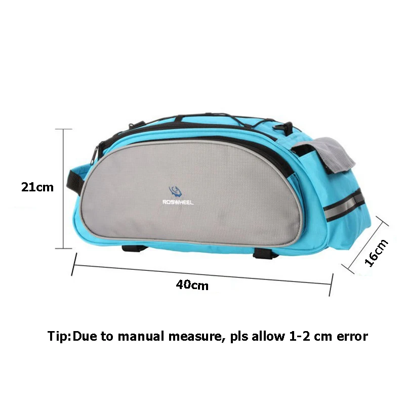 13L Bicycle Rear Bag Multifunction Shelf Utility Bike Rear Frame Pannier Large MTB Road Bicycle Bags Shoulder Bag BG0072 (2)