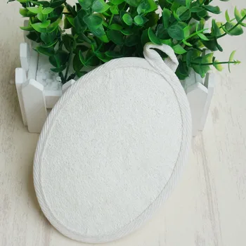 

100pcs/lot 11 x 15 cm New Natural Loofah Bath Shower Sponge Body Scrubber Exfoliator Washing Pad bathroom Light weight Durable