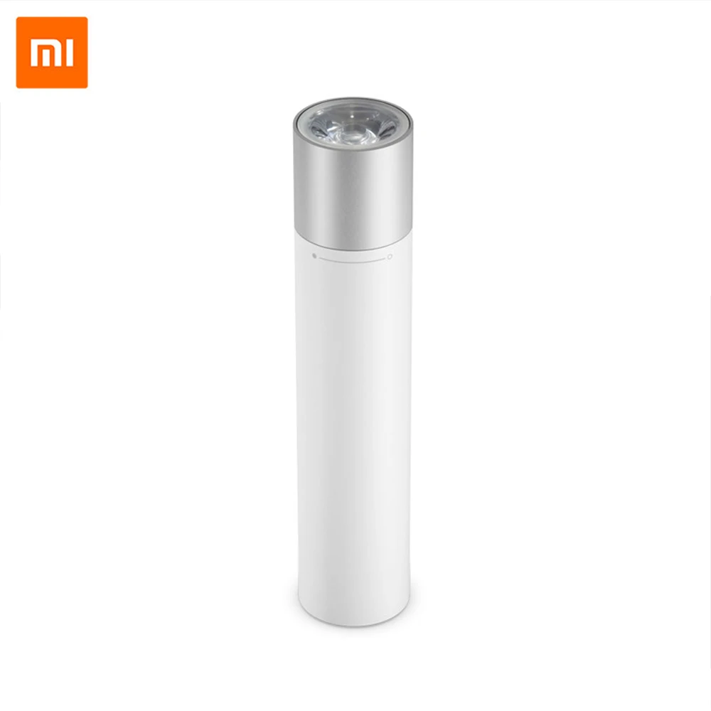 

Xiaomi Mijia Electric Torch Luminance Adjustable Modes Rotatable Lamp Head Lithium USB Charging Port Battery 3350mAh Portable