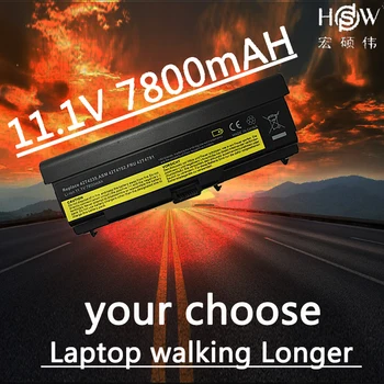 

HSW 7800mAh Battery For Lenovo ThinkPad E40 E50 L410 L412 L421 L510 L512 L520 SL410 SL510 T410 T410i T420 T510 T510i T520 W510