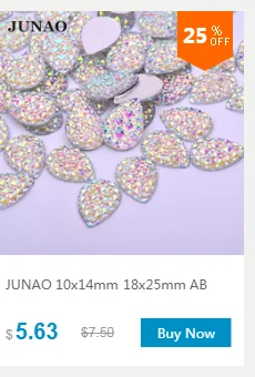 JUNAO 7*15 мм AB самоклеящиеся стразы бусины с плоским основанием кристаллическое Украшение «конский глаз» аппликация Акриловые стразы камни Клей на драгоценный камень для рукоделия