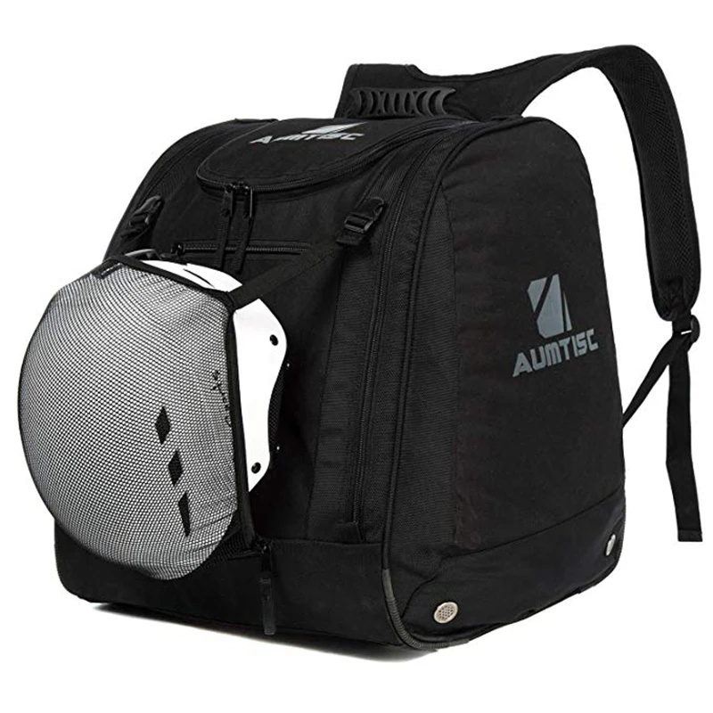 

Aumtisc Ski Boot Bag Large Premium SIK Boot Backpack Hold Everything Including Jacket,Helmet,Goggles,Gloves & Accessories