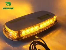 Водонепроницаемый Автомобиля LED вспышка света автомобиля фонарик прокат светофора высокое качество автомобилей Светодиодные лампы с магнитом KF-L3136