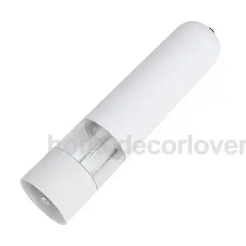 

Electric Pepper Spice Salt Mill Grinder Muller White