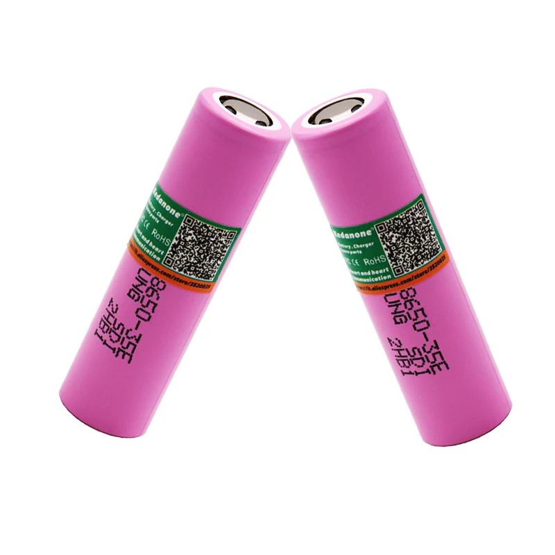 

100% original inr18650 35e For samsung 18650 3500mAh 13A discharge INR18650 35E 18650 battery Li-ion 3.7v rechargable Battery