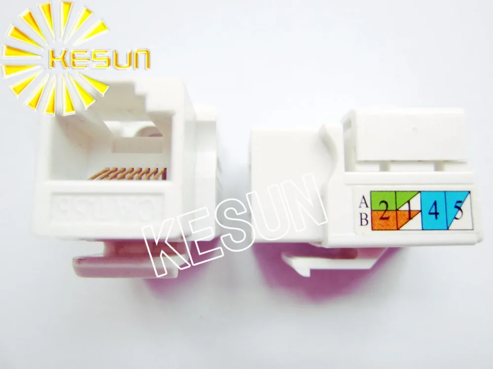 50 шт х CAT5E RJ45 разъем Гнездовой сетевой модуль сетевой разъем