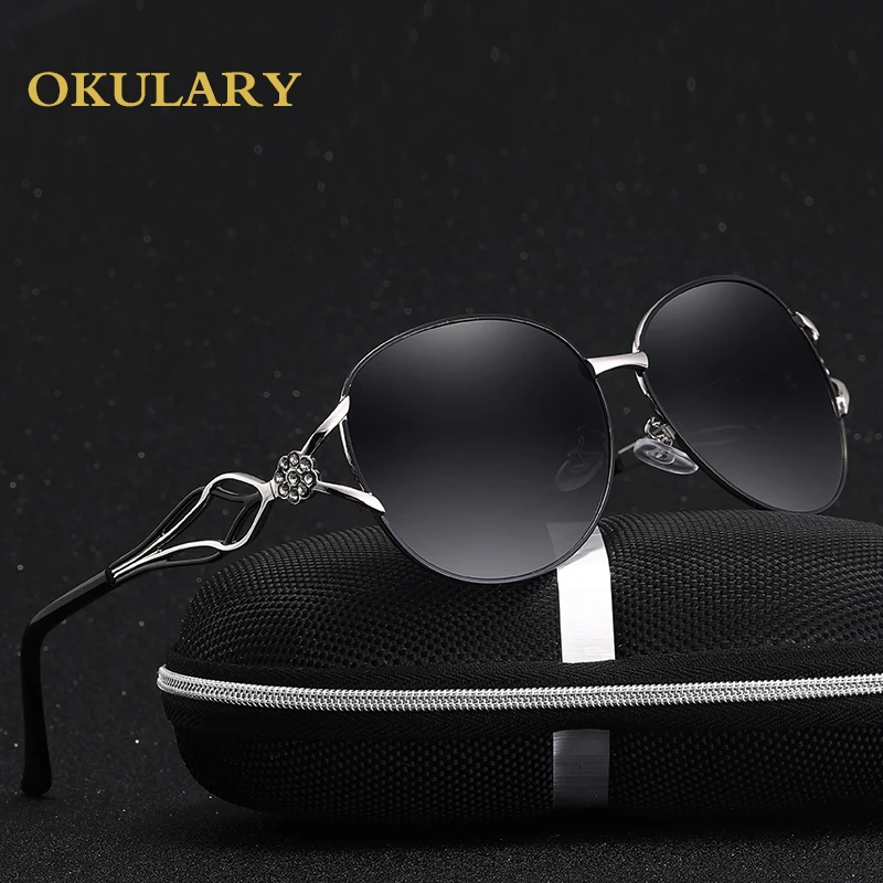 red Farbe black Fall tee Mit Rahmen 2019 Metall rot Box Sonnenbrille Spiegel Oval tea Purple Frauen lila Schwarz TxOZF8qwU