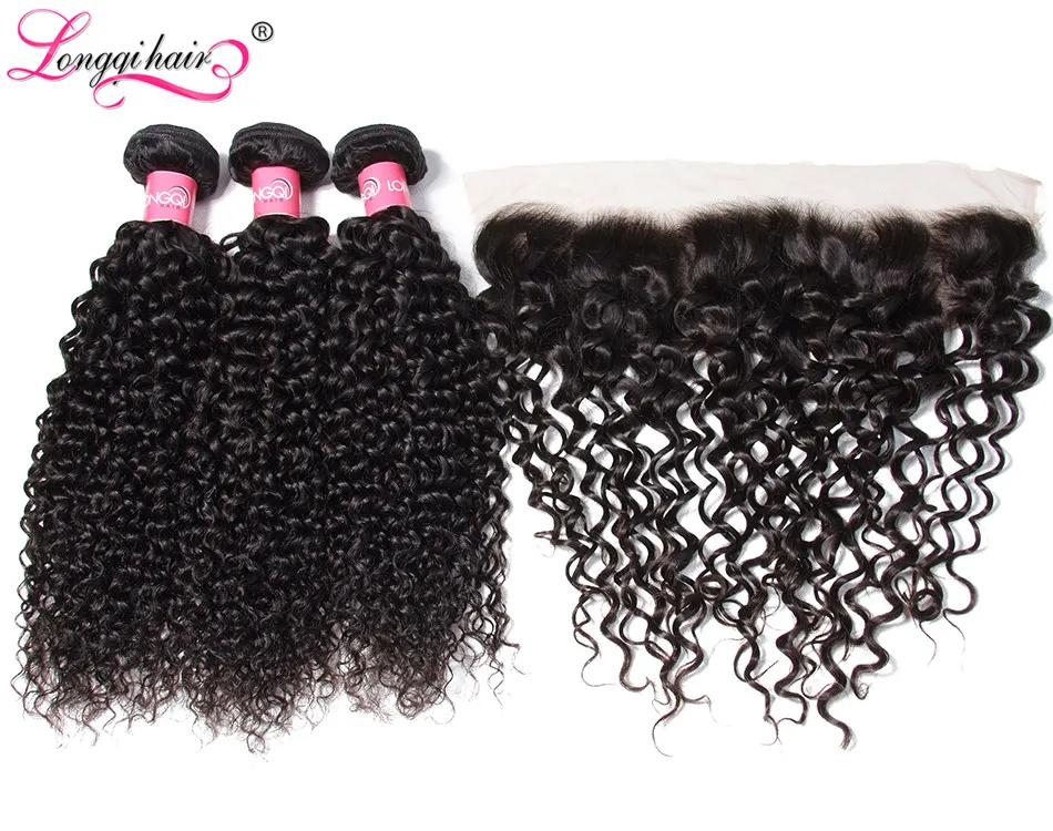 brazilian curly hair bundles with closure (9)