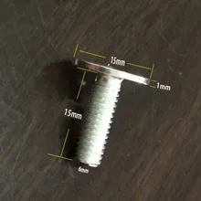 100 шт/партия подставка для тортов винтов с плоской головкой длиной 15 мм