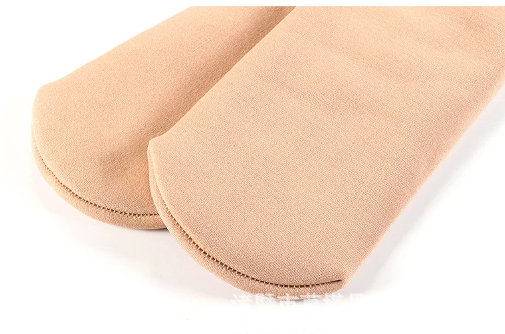 MEI LEI YA/1 пара = 2 шт.; теплые бархатные носки-тапочки для взрослых с имитацией нейлона; плотные теплые женские носки; носки для сна