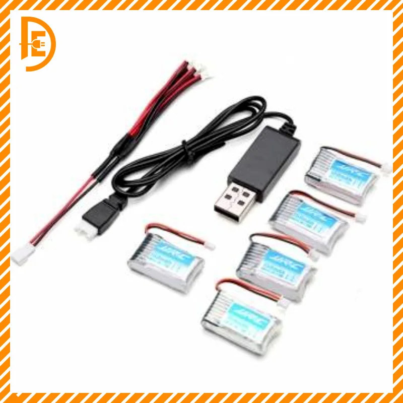 3 7 v 150mah JJRC H20 RC Квадрокоптер запасные части LIPO батарея оригинал 5 шт + 1 чейнджер |