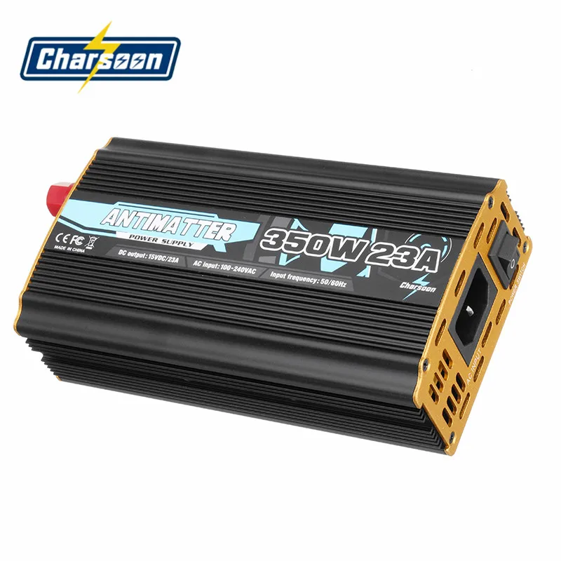 

Original Charsoon Antimatter 350W 23A Lipo Charger Power Supply Adapter For ISDT D2 Q6 SC-608