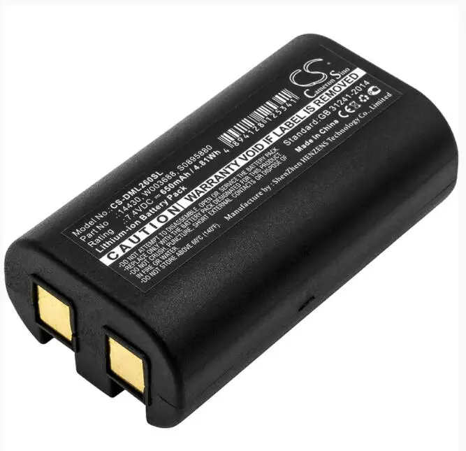 Аккумулятор Cameron Sino 650 мАч для 3M PL200 14430 S0895880 W003688 DYMO 260P 280 LabelManager PnP|Цифровые