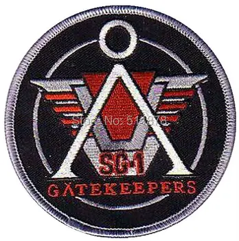 

4" STARGATE COMMAND GATEKEEPERS TV Movie Film game series Embroidered Iron On punk rockabilly applique