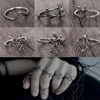Bague viking pour femmes, bijoux nordiques Futhark païens ► Photo 1/6