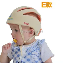 Горячая анти-столкновения защитные шапочки Детские шапочки для малышей Детская безопасность шлем размер регулируемый 3 Цвета