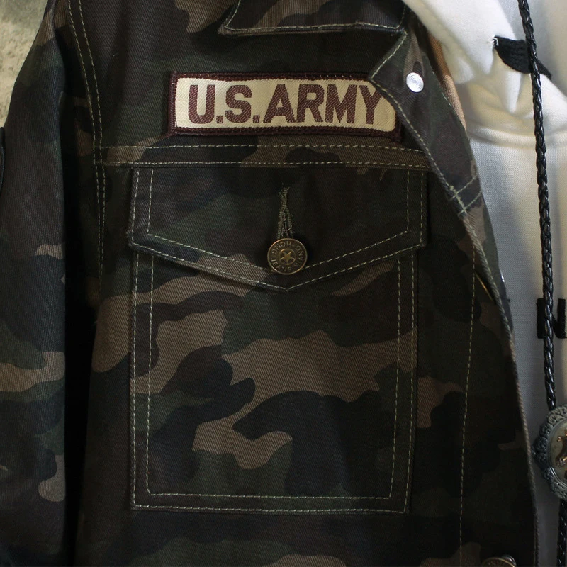 DIMUSI الرجال الستر نمط رجل المعطف واق الهيب هوب الشارع ارتداء الجينز جاكيتات الرجال التمويه الدنيم السترات الذكور كاوبوي معاطف 4XL