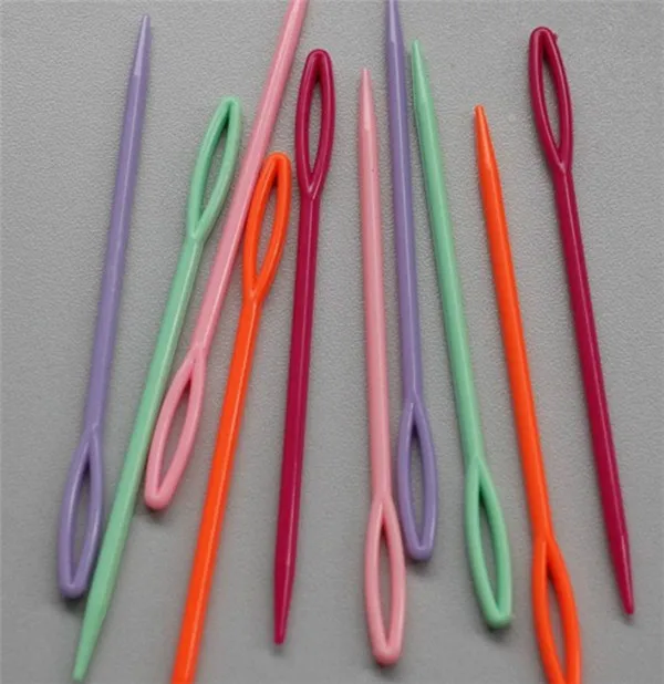 1200pcs Plastic Hand Sewing Yarn Darning Tapestry Needles Notions Craftin Sewing Needles from