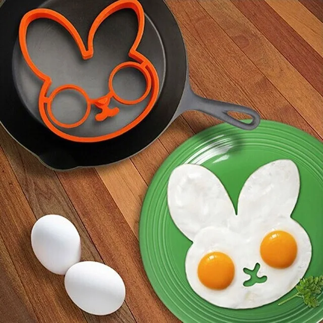 

Cookware for Kitchen Unique Design Rabbit Silicone Egg Mold Ring Cooking Tools Fried Egg Kitchen Gadgets Lowest Price