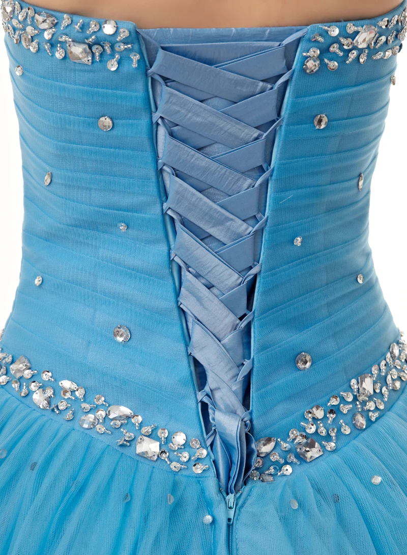 Forevergracedress Реалистичные Фотографии Синий Quinceanera платье новое поступление Бусины