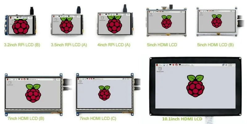 Raspberry Pi 7 дюймов HDMI ЖК-дисплей с акриловым чехол 800*480 емкостный сенсорный экран Raspberry Pi 3 RPI 2 Banana Pi/Pro