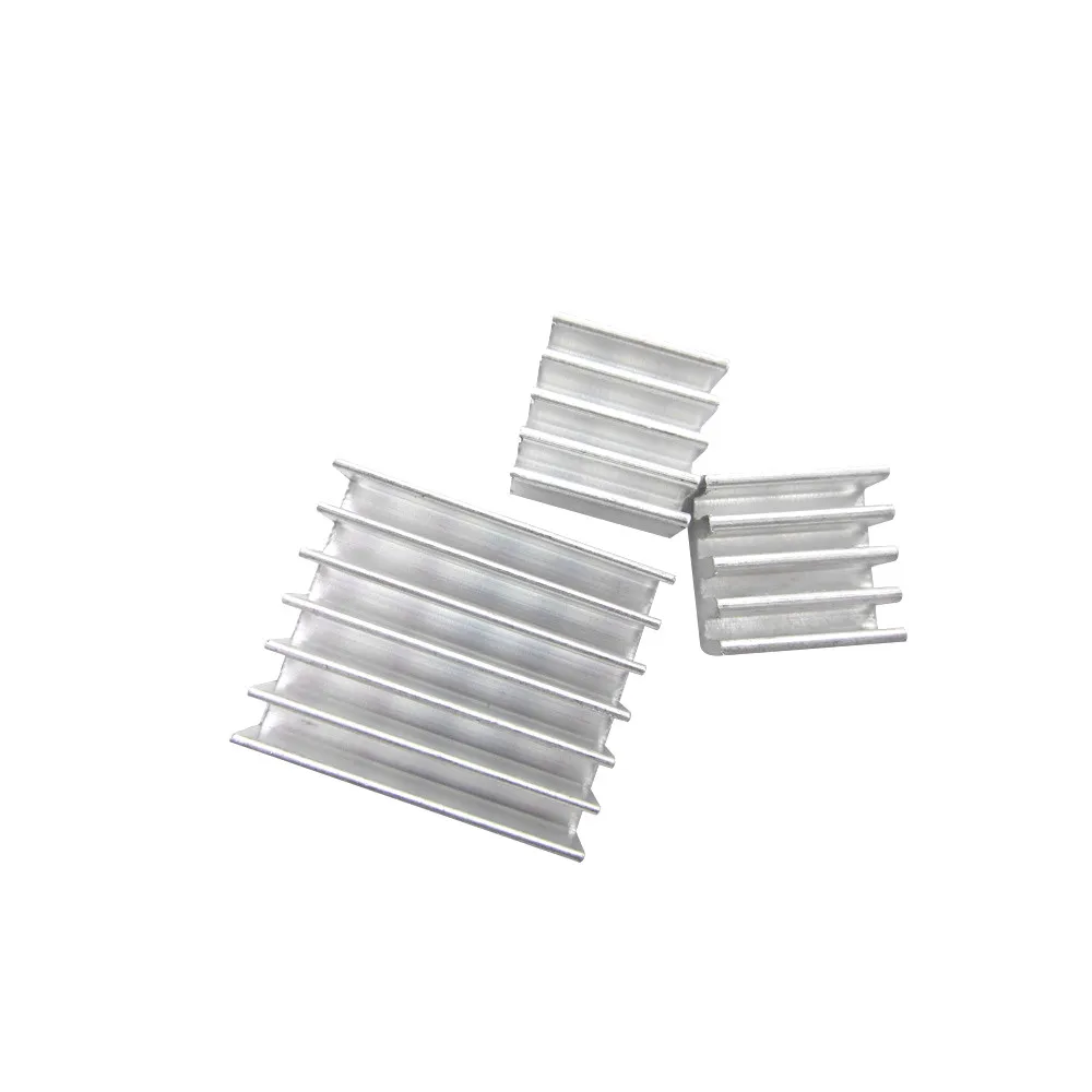 8 Pcs Set Black Adhesive Aluminum Heatsink Cooler Cooling Kit for Raspberry Pi