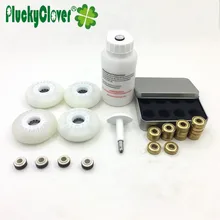 Запчасти для роликовых коньков экономный комбо~~ 4 шт. колеса для катания на коньках 16 шт. золотые подшипники 1 шт. съемник 1 шт. инструмент для катания на коньках 1 шт. Т-инструмент для 627 608