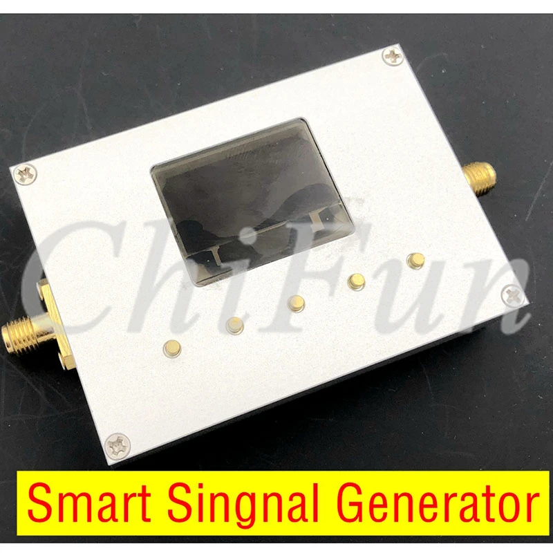 LMX2594 10 MHz 15 GHz Ручной умный генератор частоты RF источник развертки USB мощность oled