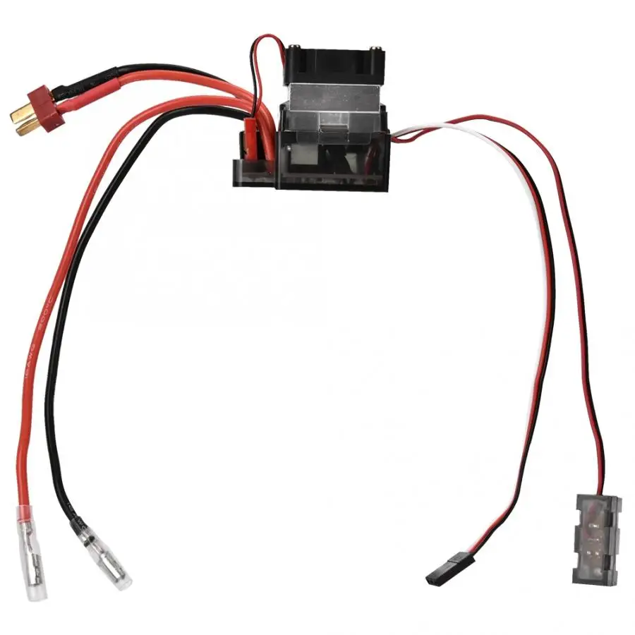 Высокое напряжение 6-12 в 320A водонепроницаемый матовый ESC регулятор скорости электрический вентилятор матовый двигатель ESC для RC грузовик багги лодка