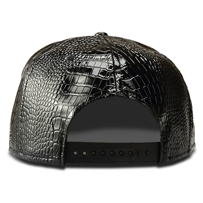 5 панель Золотой доллар бейсбольная кепка кожа Snapback шляпы шикарная шляпа Хип Хоп Мужская бейсболка золотые полями кости