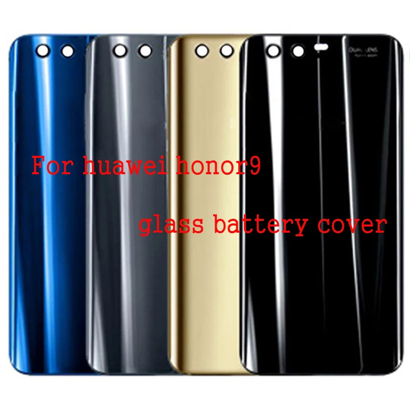 Задний корпус для HUAWEI Honor 9 honor9 стеклянный чехол батареи задняя дверь Replcement Huawei