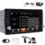 Car Stereo Autoradio 2Din Touch Screen GPS Navigation Support DVD Video Bluetooth FM Radio Receiver SD/USB Wireless Rear Camera