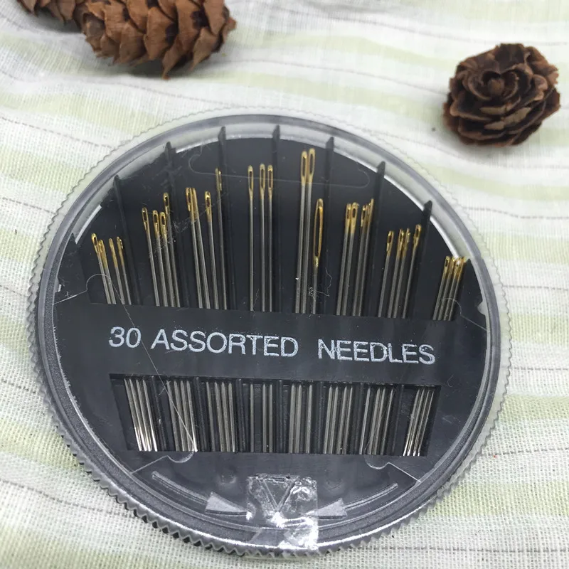 60PCS/2set Assorted Hand Sewing Needles Embroidery Mending Craft Quilt