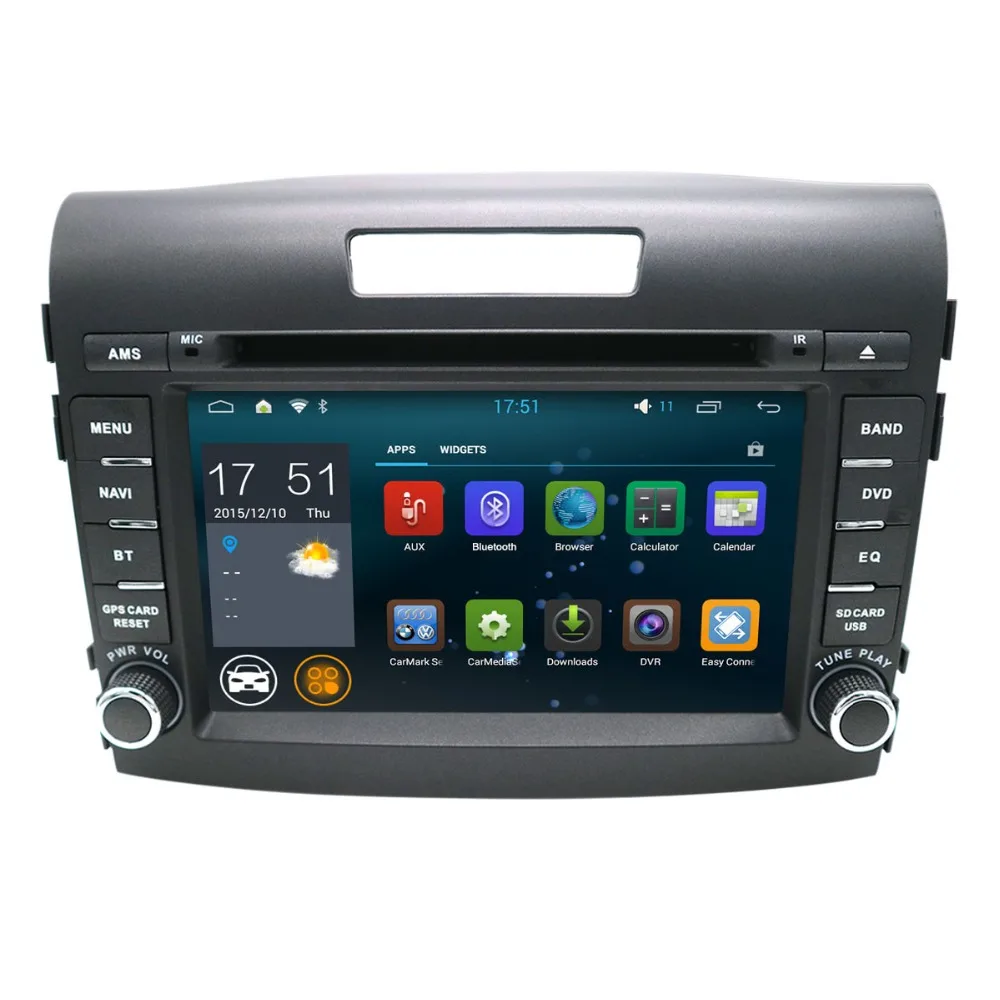 Sale 7" two din android 5.1 4core car dvd player for honda crv CR-V 2012-2016 car audio stereo octa core 4G RAM wifi 16G ROM headunit 3