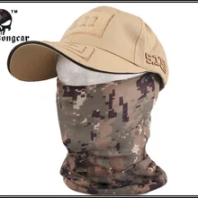 Emerson быстрый сухой мульти-функциональный капюшон маска для пейнтбола быстрое высыхание шарф половина уход за кожей лица маска AOR2 EM6628A
